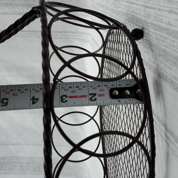  2-Tier Metal Countertop Fruit Vegetables Basket Bowl - Picture 8 of 13